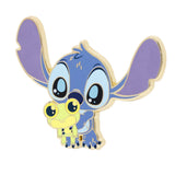 Disney Stitch Cutie Series - Stitch with Frog 2" Collectible Pin Special Edition 300 - NEW RELEASE