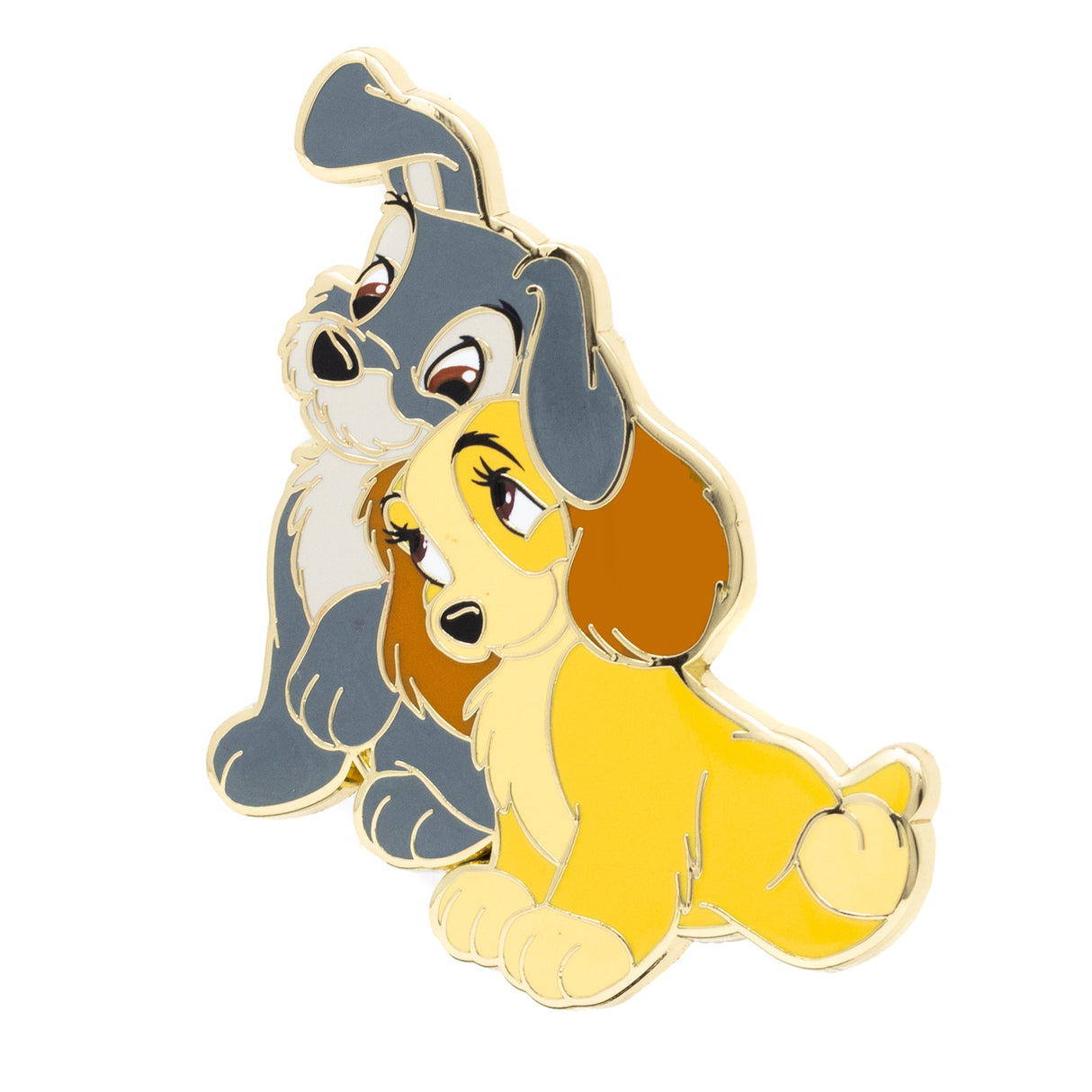 Disney Lady and the Tramp Puppy Love 2.25" Collectible Pin Special Edition 300