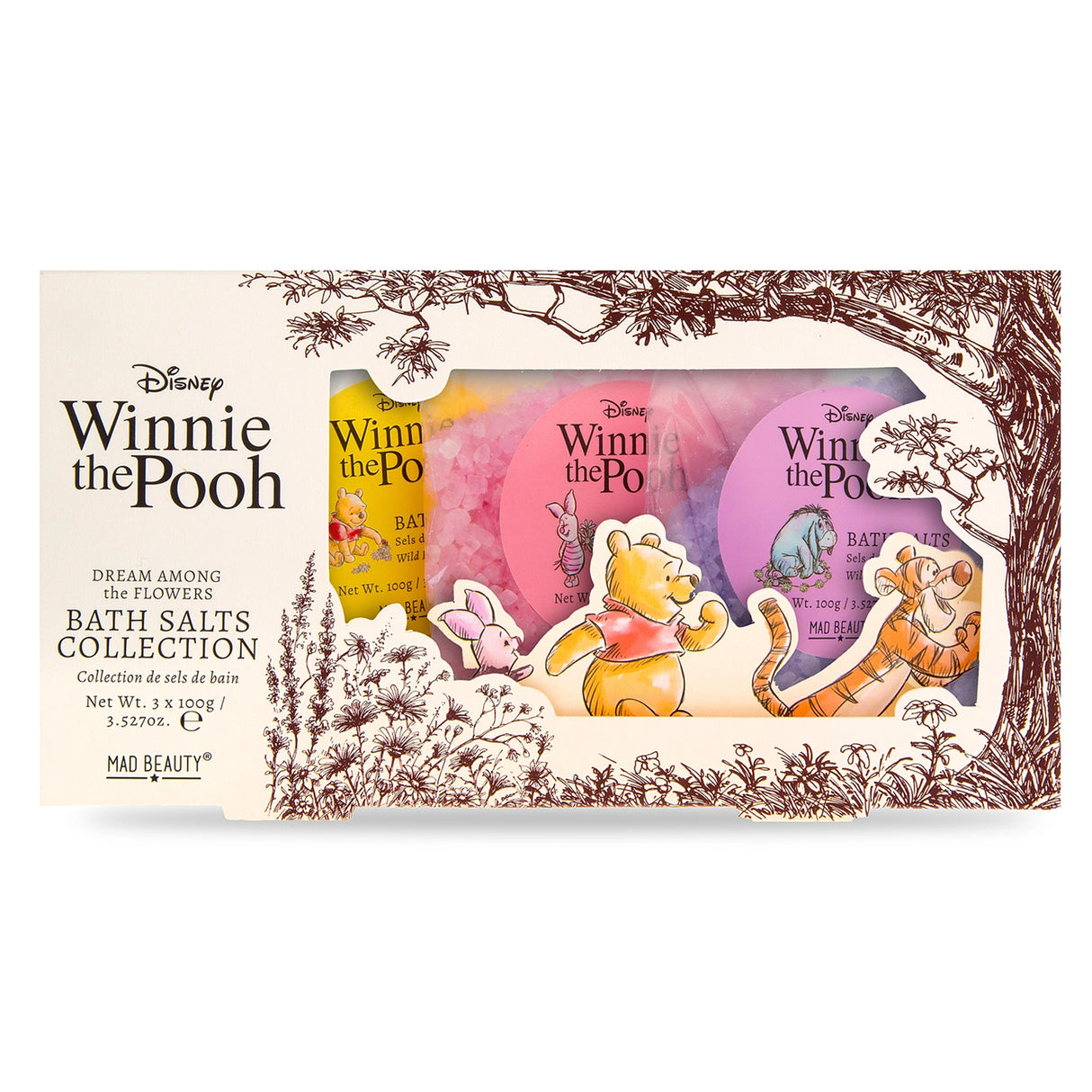 Winnie the Pooh Bath Salt Trio