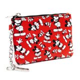 Disney Mickey Mouse ID Card Holder Wallet Keychain