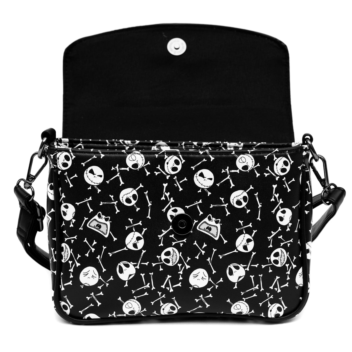 Nightmare Before Christmas Jack Skellington Bones Crossbody Bag