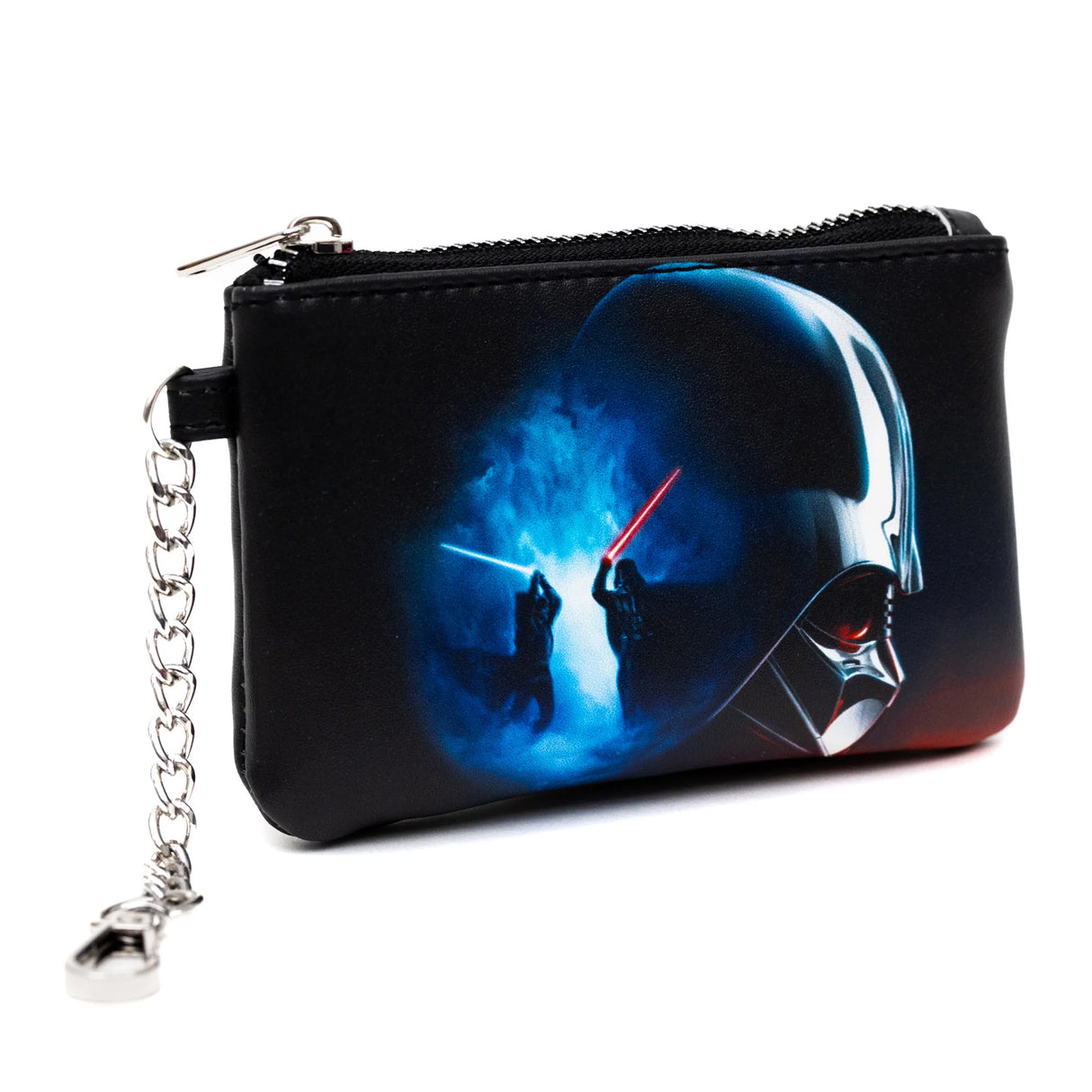 Star Wars Darth Vader & Obi-Wan Kenobi Final Battle ID Card Holder Wallet Keychain