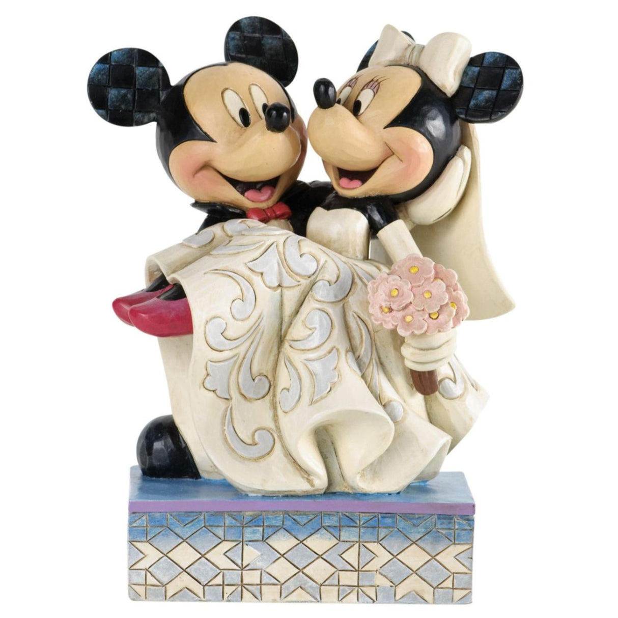 Disney Traditions - Mickey & Minnie Wedding "Congratulations" Figurine