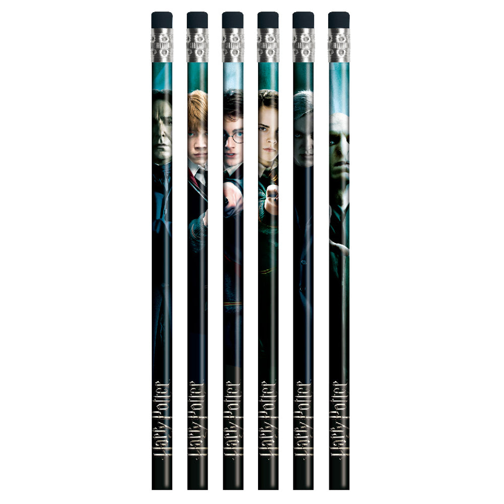 Harry Potter 6 Piece Pencil Set