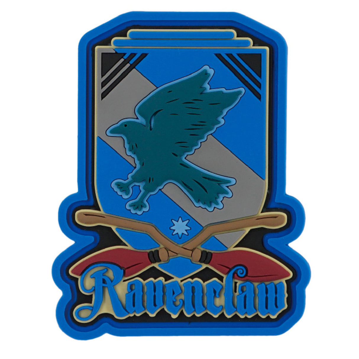 Ravenclaw Quidditch Team Patch Soft Touch PVC Magnet