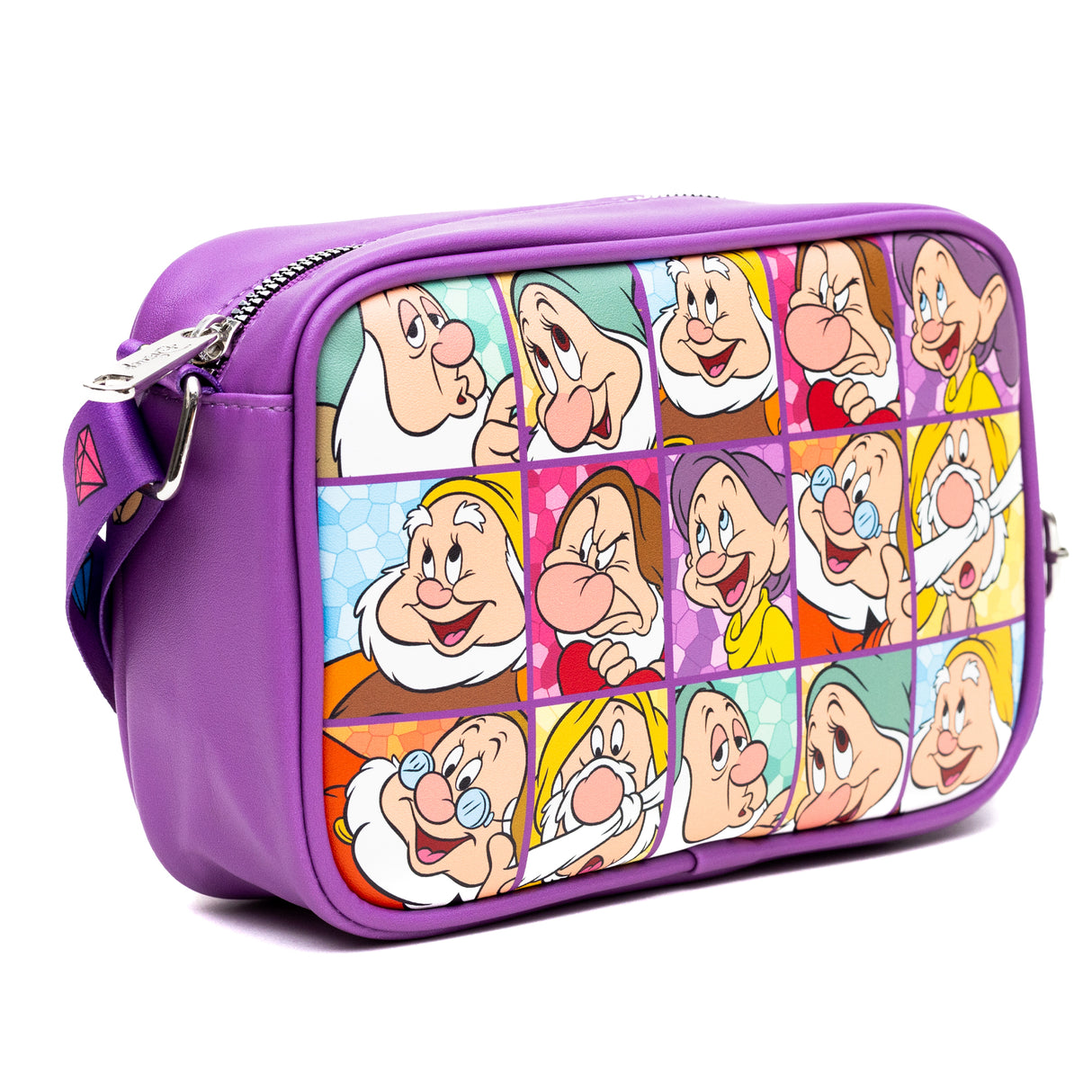 Snow White and the Seven Dwarfs Expressions Crossbody Bag