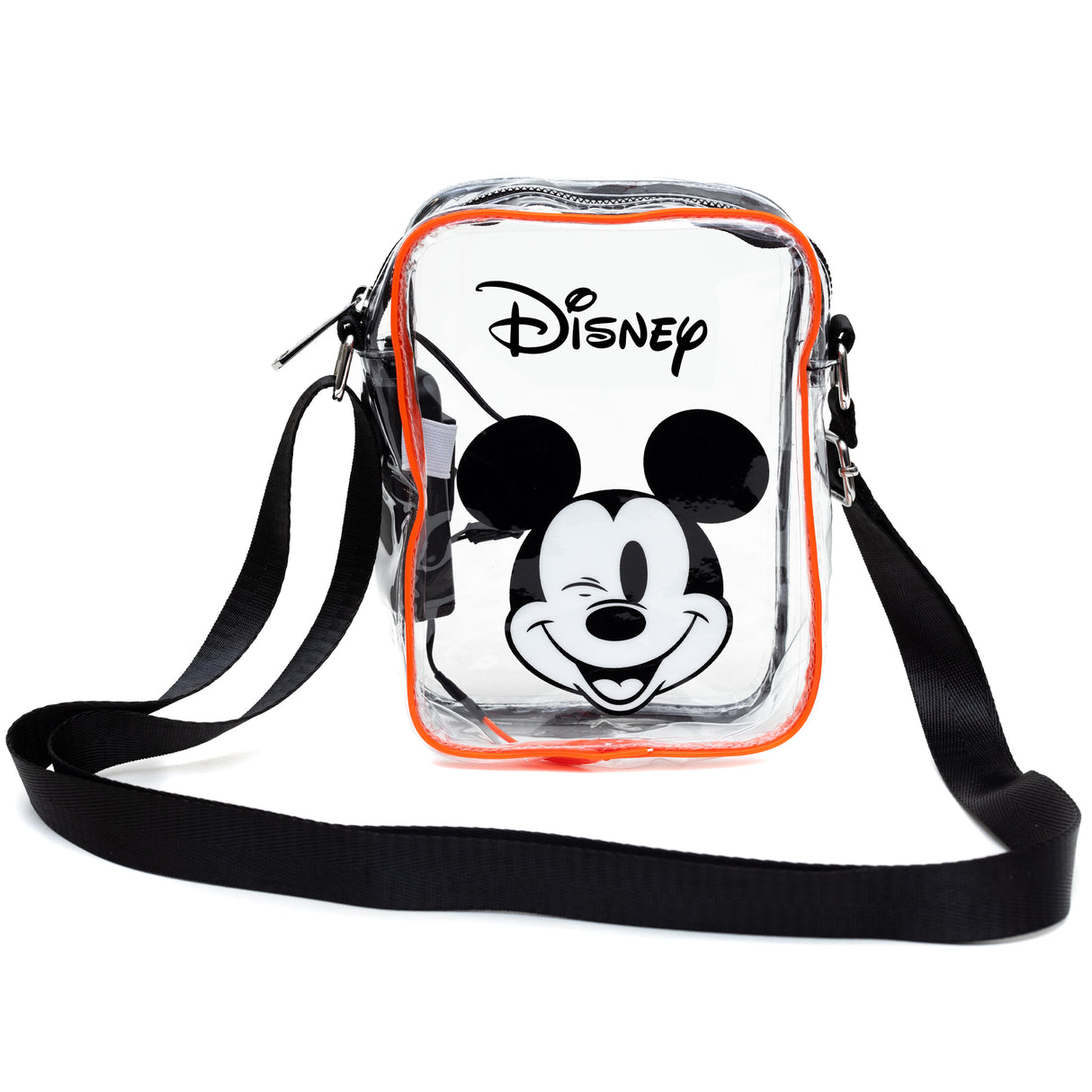 Disney LIGHT UP Mickey Mouse Clear LED Crossbody Bag