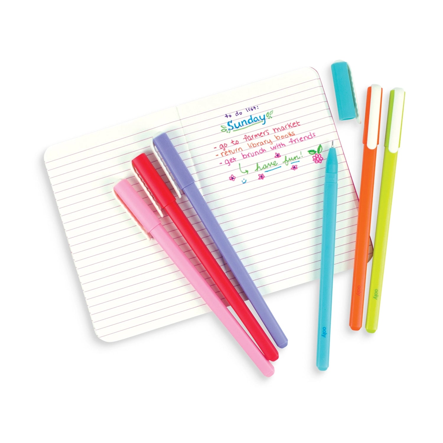 Ooly | Totally Taffy Scented Gel Pens - Set of 6