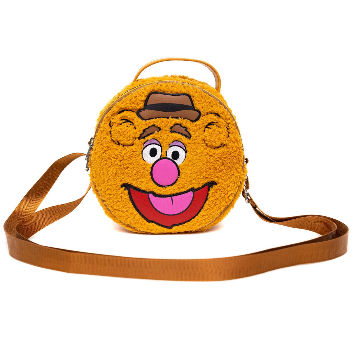 The Muppets Fozzie Bear Faux Fur Crossbody Bag