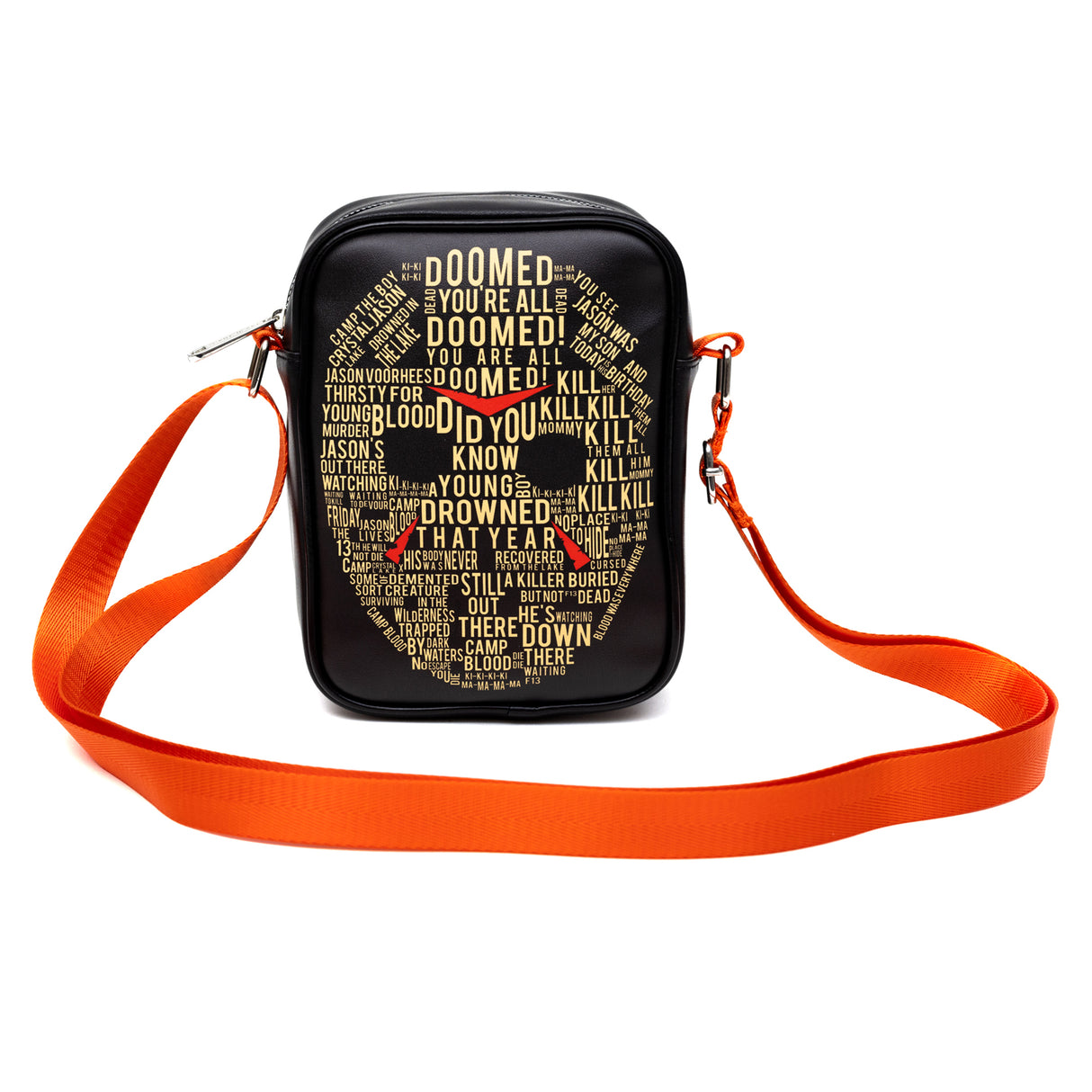 Friday the 13th Hockey Mask Crossbody Bag