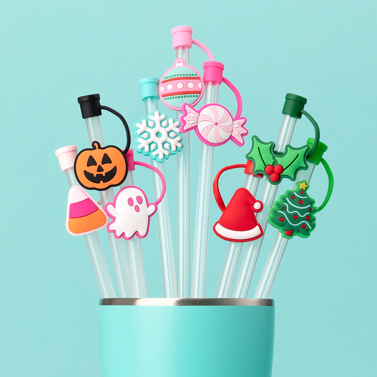 Christmas Sweets Straw Topper Set - Swig Life – Sew Sudberry
