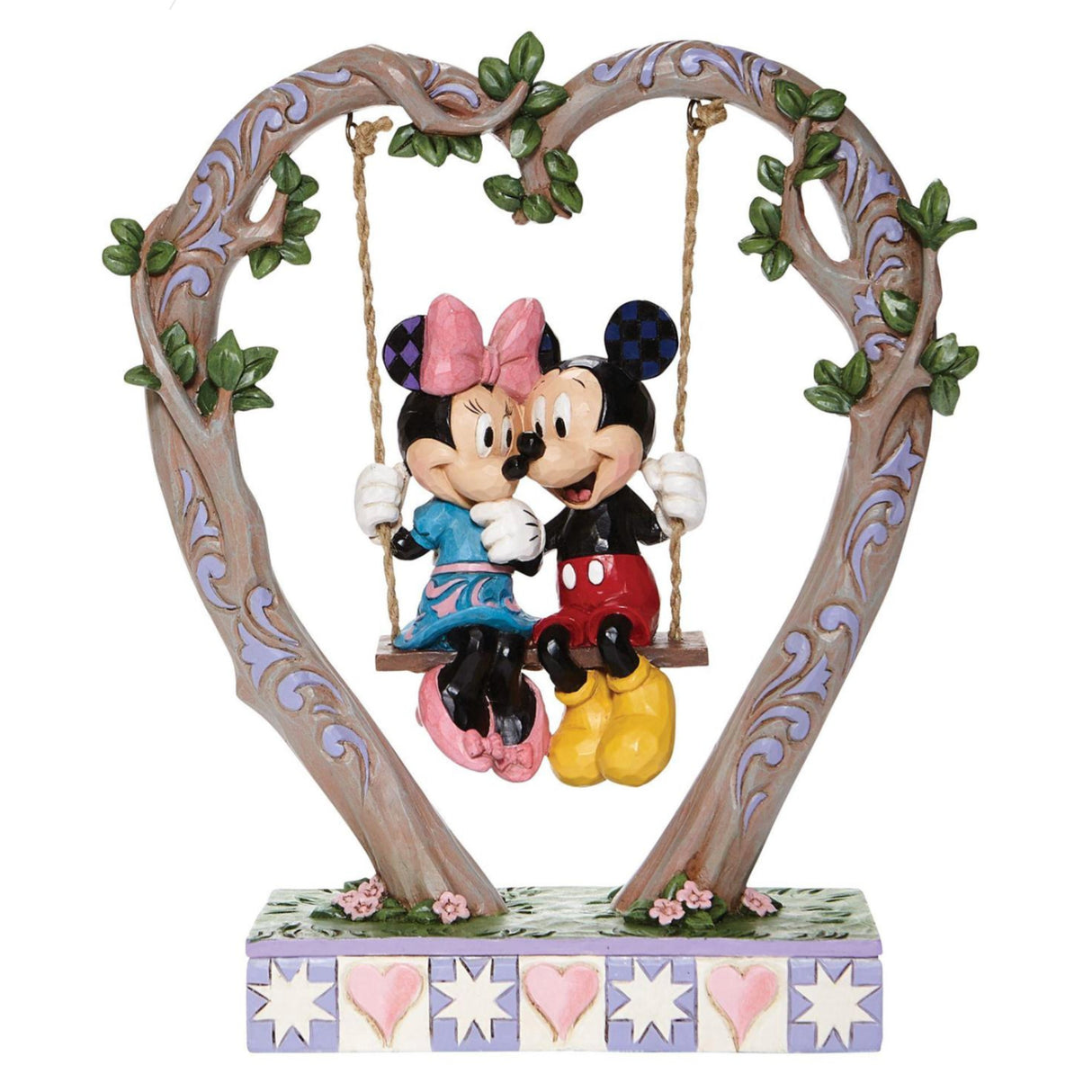 Disney Traditions - Mickey & Minnie "Sweethearts in a Swing" Figurine