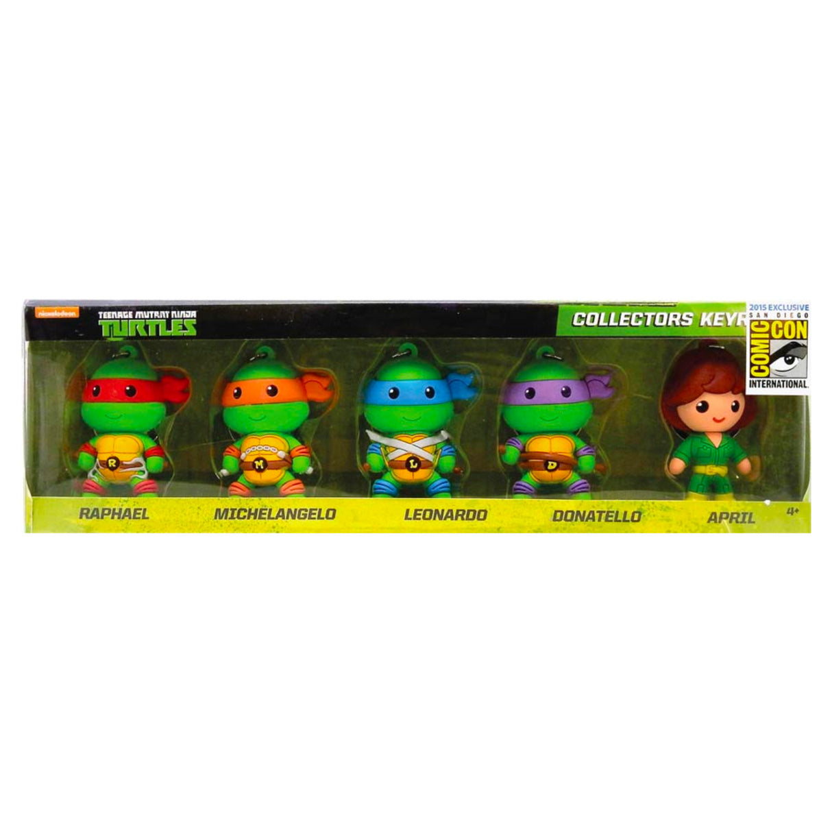 Teenage Mutant Ninja Turtles Collectors Keyring Set - Comic Con  2015 Exclusive