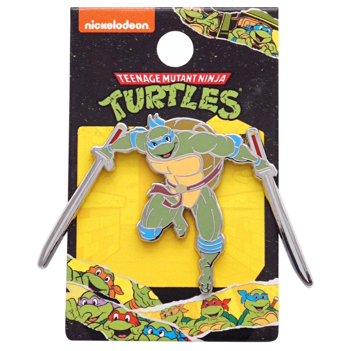 Nickelodeon Teenage Mutant Ninja Turtles Leonardo 1.75" Collectible Pin