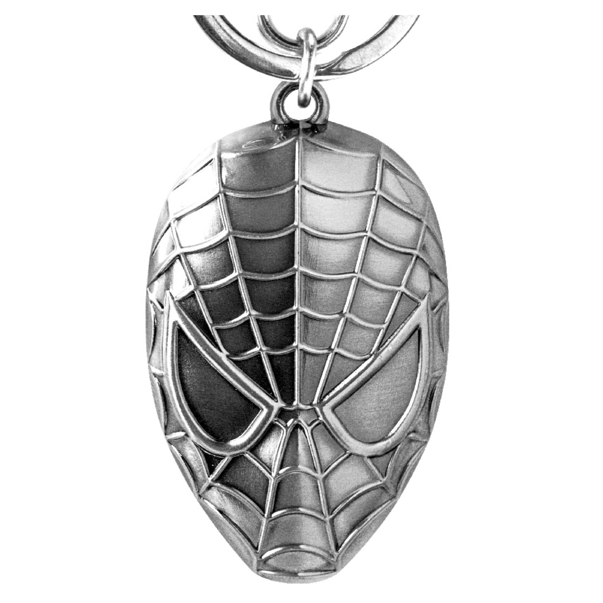 Marvel Universe - Spider-Man Head Pewter Keyring