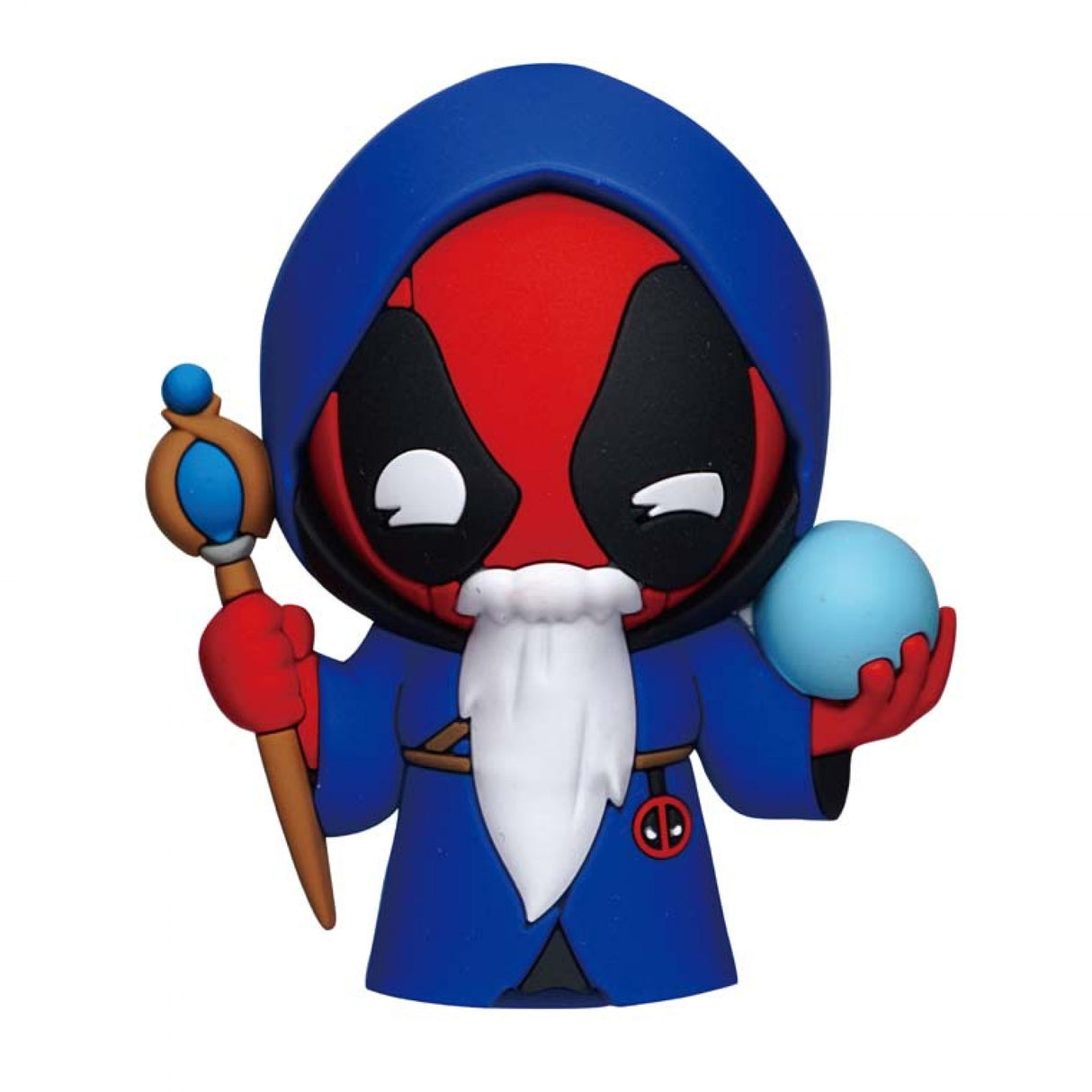 Marvel Deadpool Wizard 3D Foam Magnet