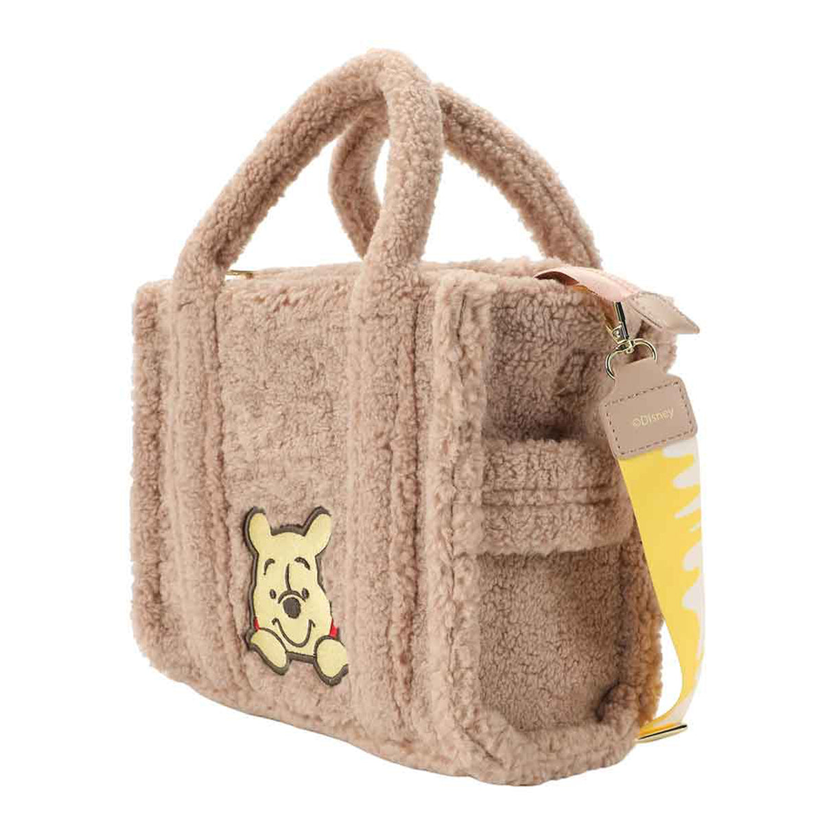 Disney Winnie the Pooh Sherpa Tote Crossbody Bag