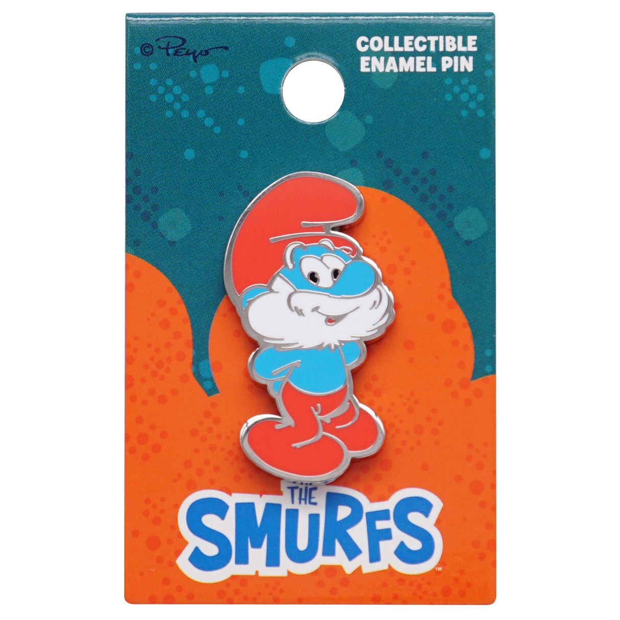 Smurfs Papa Smurf 1.75" Collectible Pin