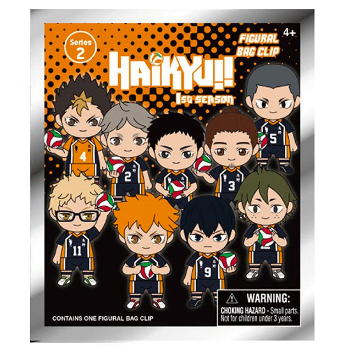 Haikyu!! Mystery 3D Bag Clip Series 2