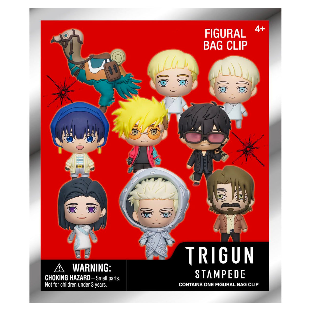 Trigun Stampede Mystery 3D Bag Clip