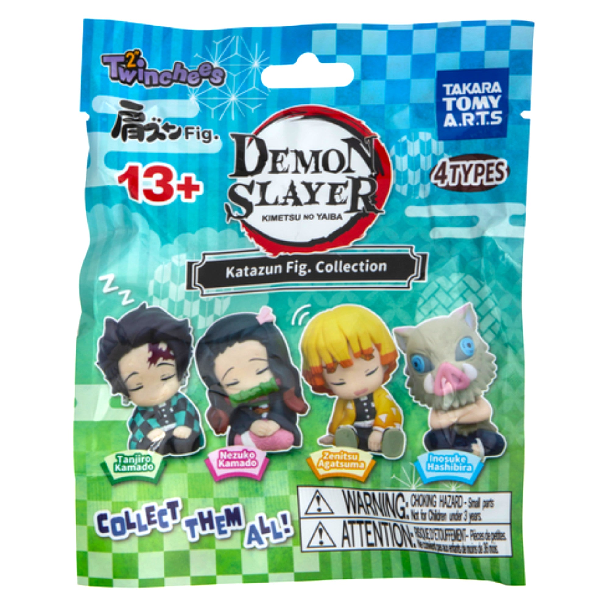 Demon Slayer Sleeping Mystery Figure Blind Bag - Katazun Figure Collection