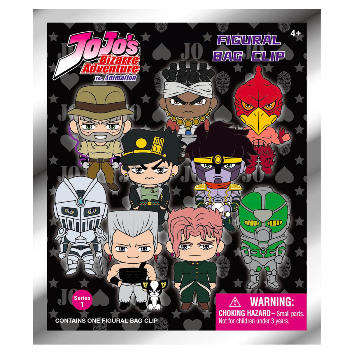 Jojo's Bizarre Adventure Mystery 3D Bag Clip - Series 1