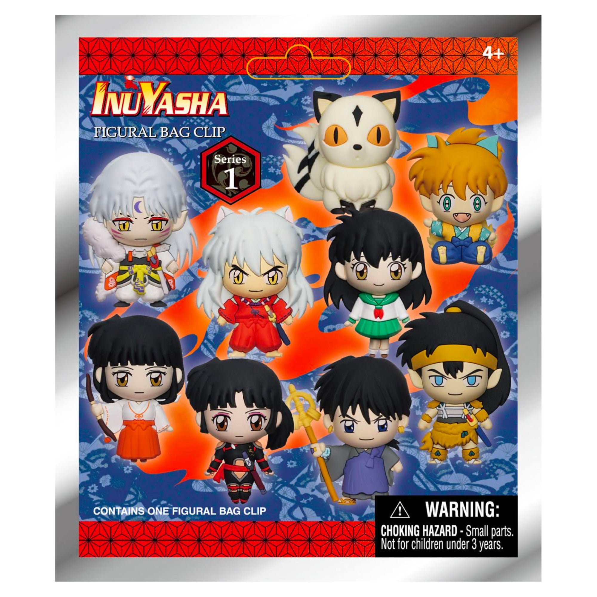 Inuyasha Mystery 3D Bag Clip Series 1