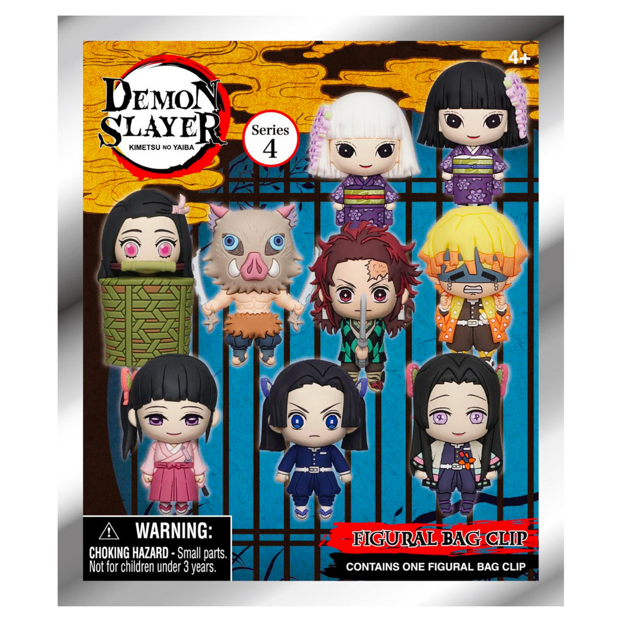 Demon Slayer Mystery 3D Bag Clip Series 4