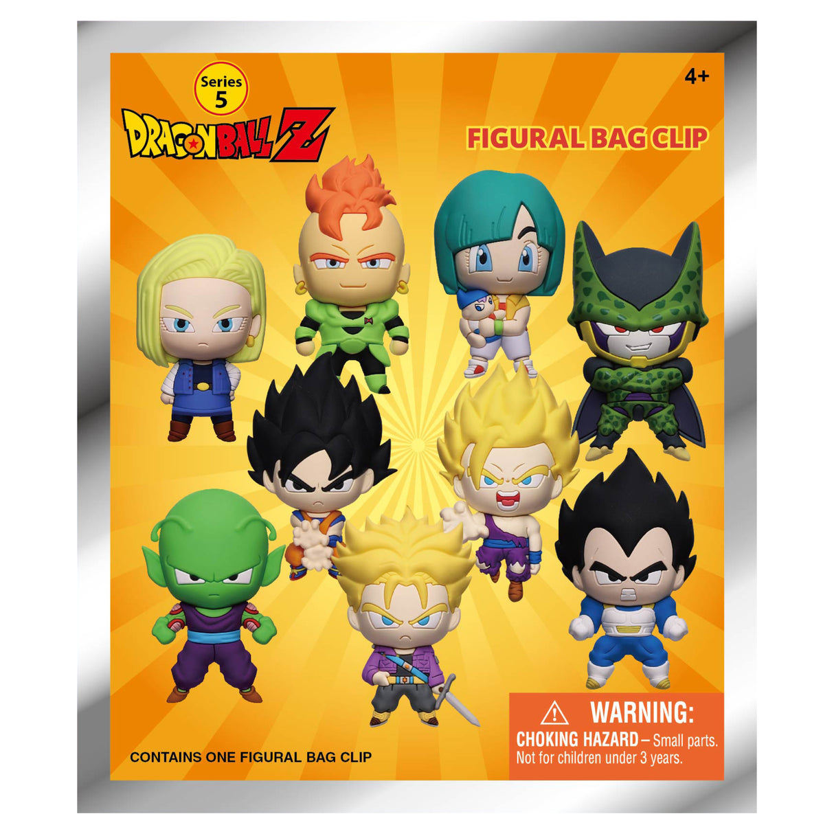 Dragon Ball Z Mystery 3D Foam Bag Clip - Series 5