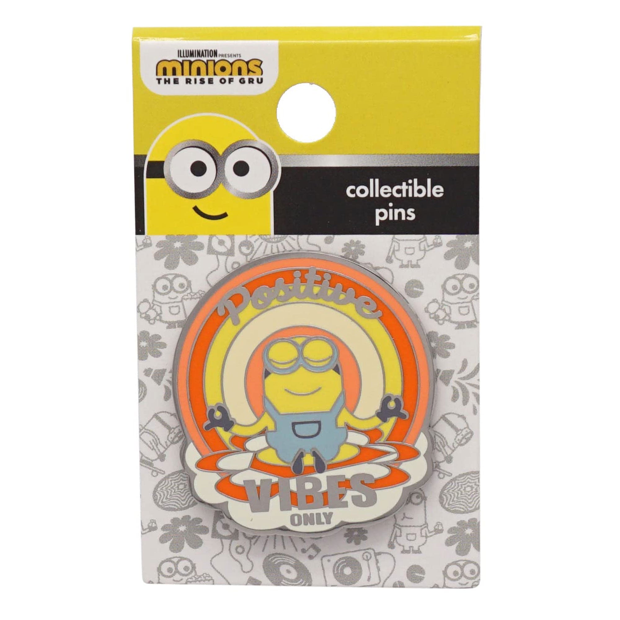 Minions Positive Bob 1.75" Collectible Pin