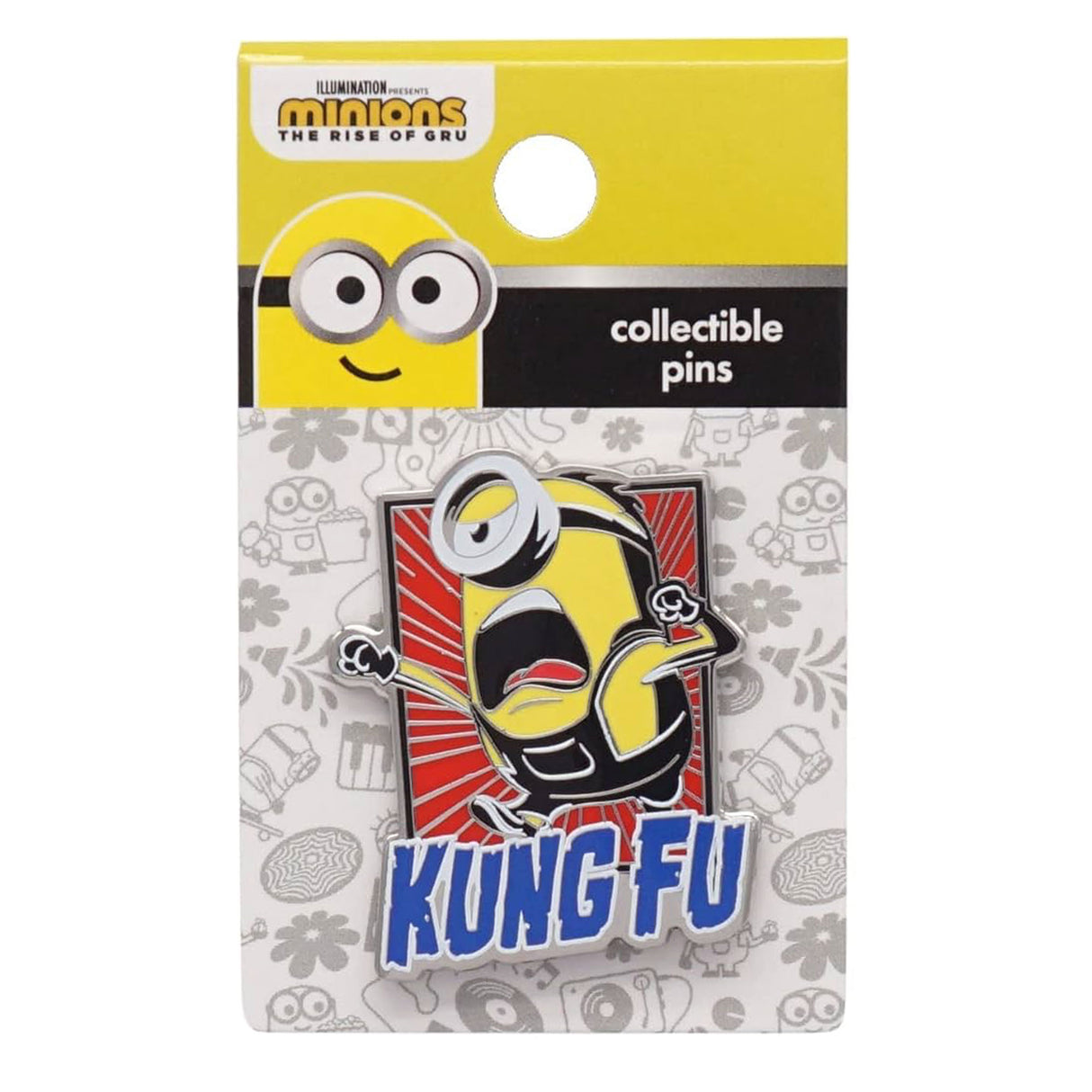 Minions Kung Fu Stuart 1.75" Collectible Pin