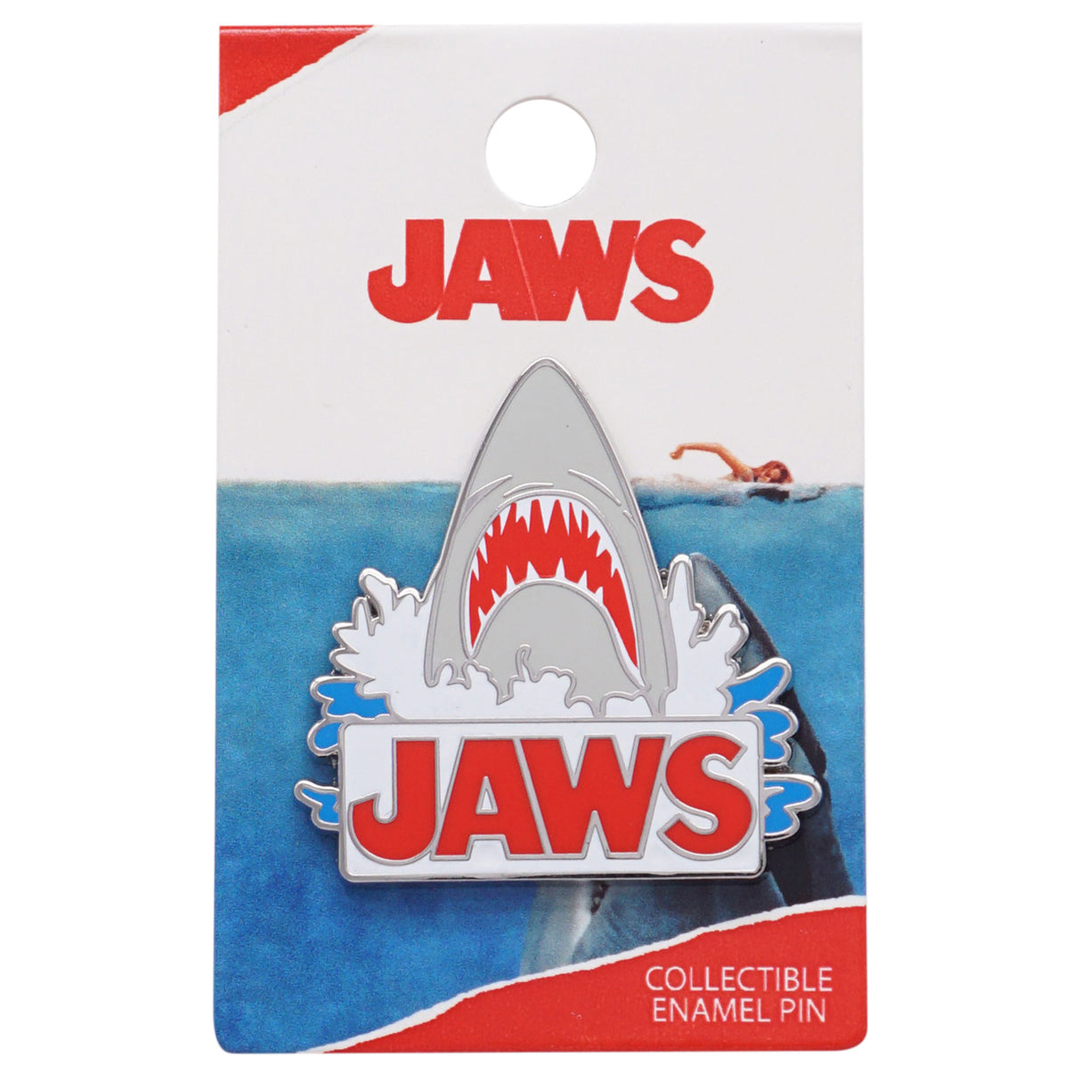 Jaws Shark Logo 1.75" Collectible Pin