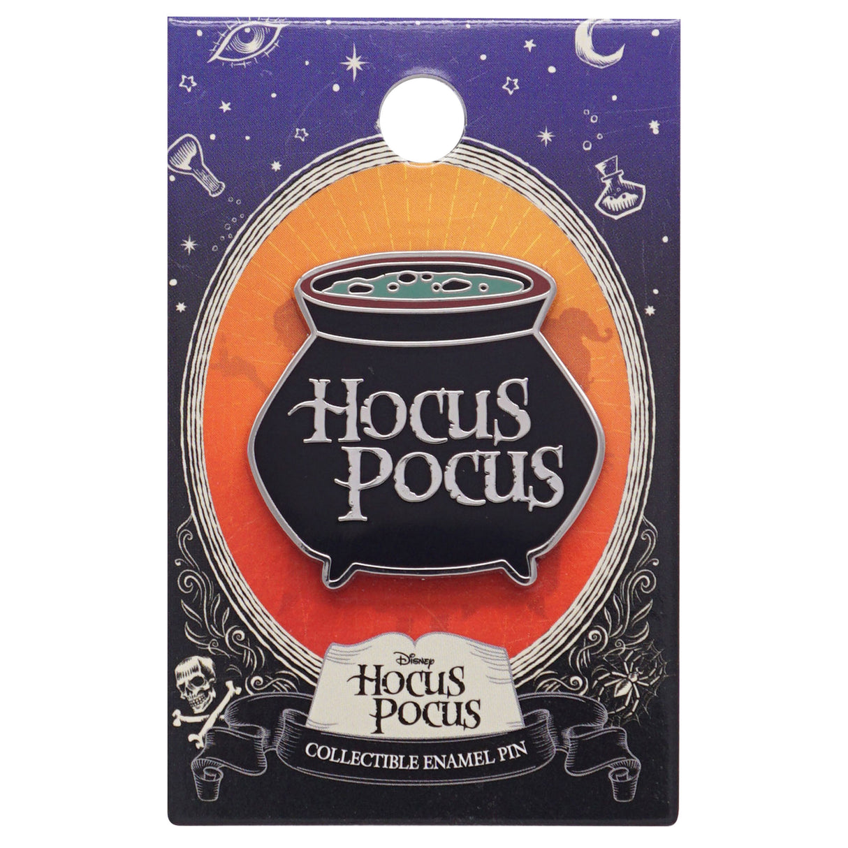 Disney Hocus Pocus Logo 1.75" Collectible Pin