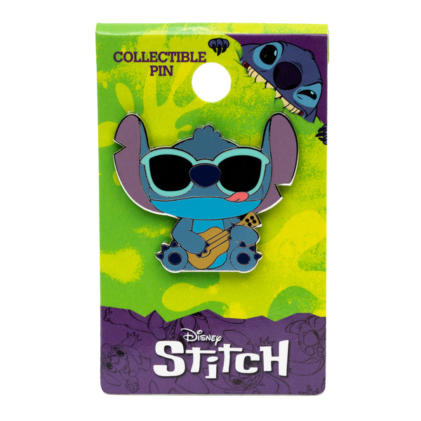 Disney Lilo and Stitch: Stitch Ukulele Collectible Enamel Pin – The Pink a  la Mode