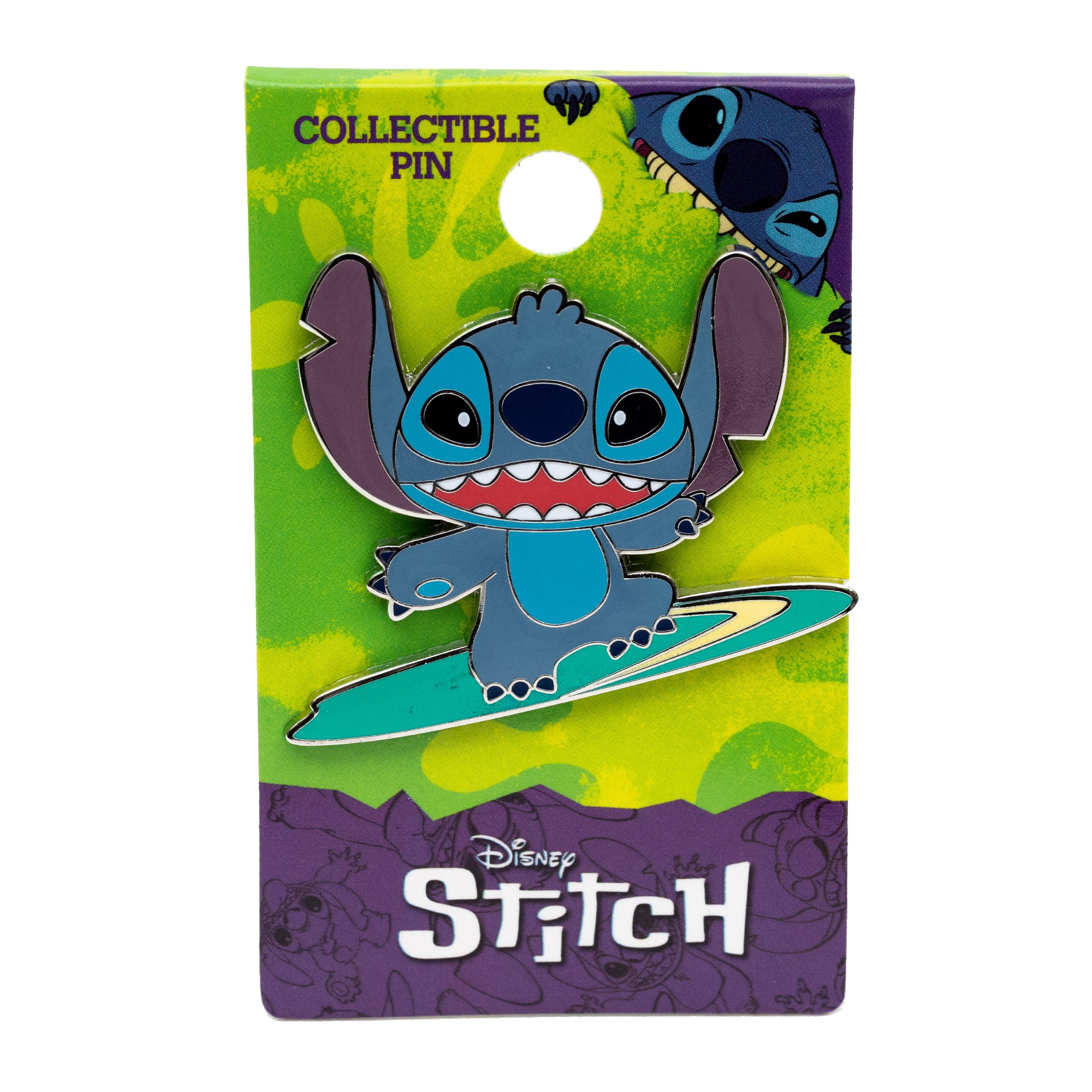 Disney Lilo and Stitch: Stitch Surfing Collectible Enamel Pin – The ...