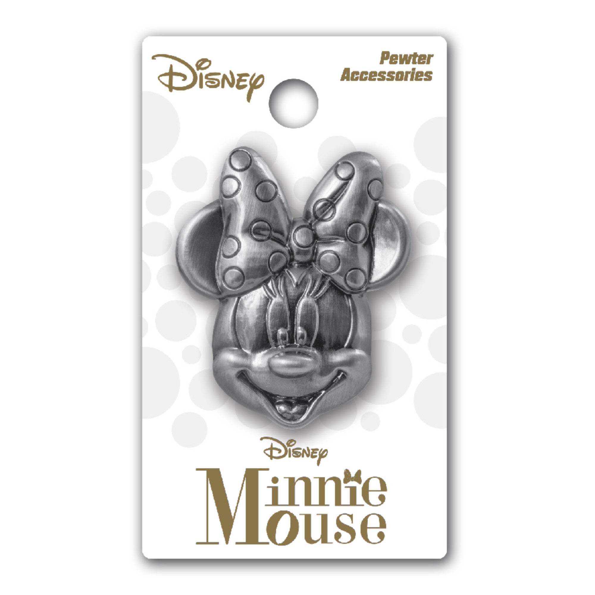 Disney Minnie Mouse Pewter Lapel Pin – The Pink a la Mode