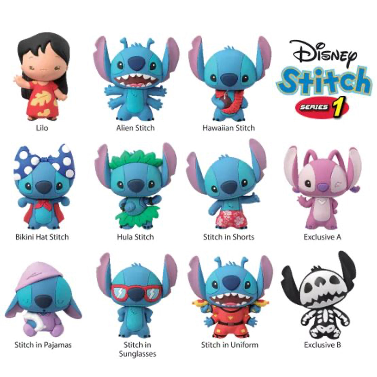 Disney Lilo and Stitch Mystery Bag Clip - Mystery Bag