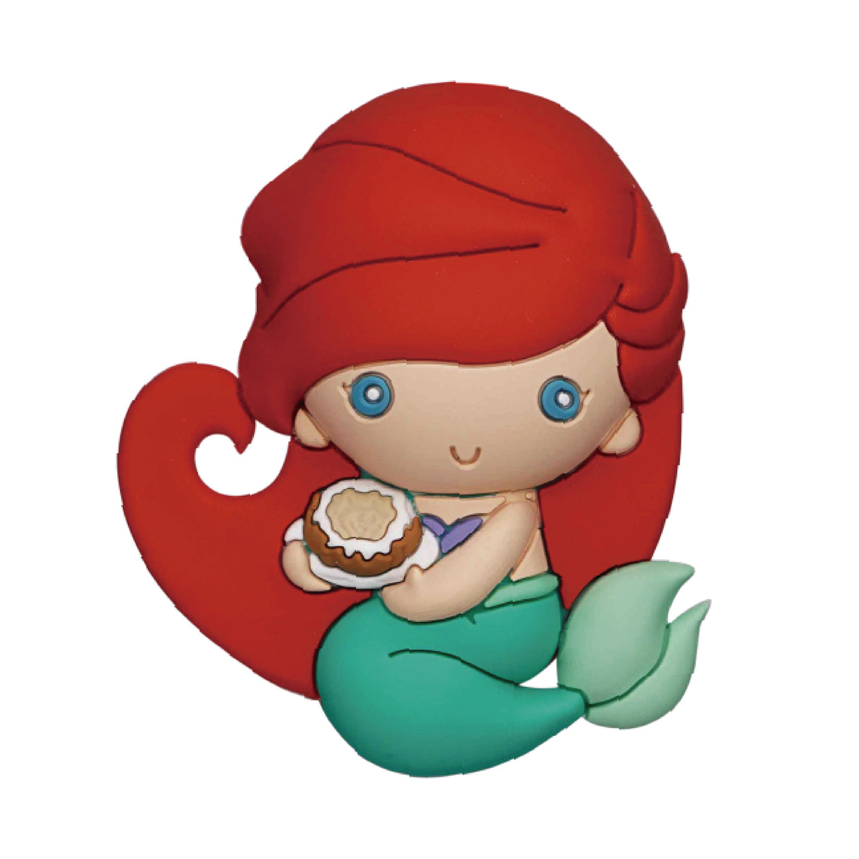 Disney The Little Mermaid Ariel Collectible 3D Foam Magnet