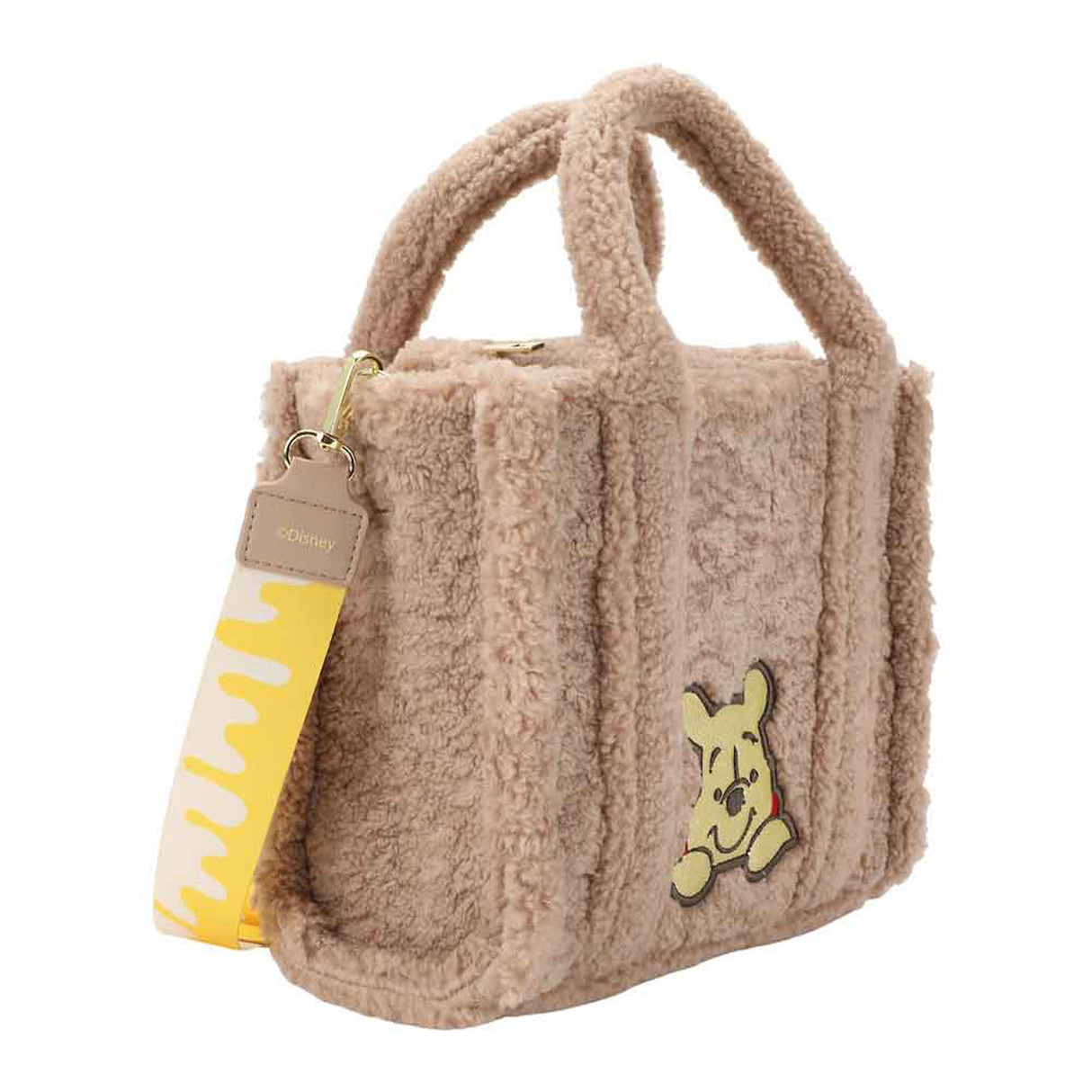 Disney Winnie the Pooh Sherpa Tote Crossbody Bag