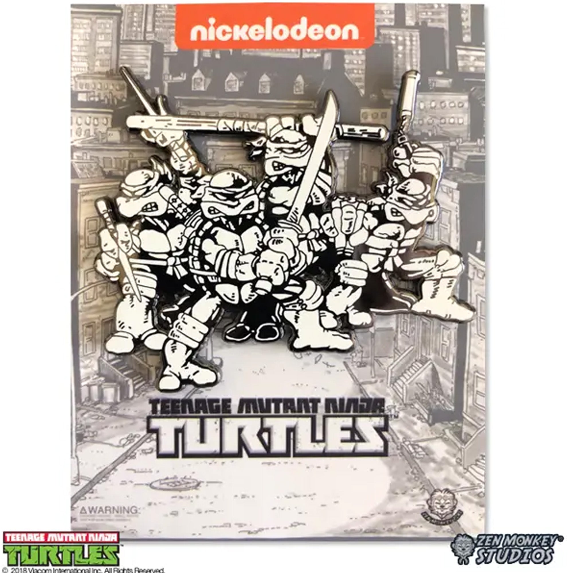 TMNT Enamel Pin