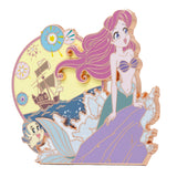 Disney Princess Manga Series The Little Mermaid Ariel Jumbo Collectible Pin on Pin Special Edition 300 - NEW RELEASE