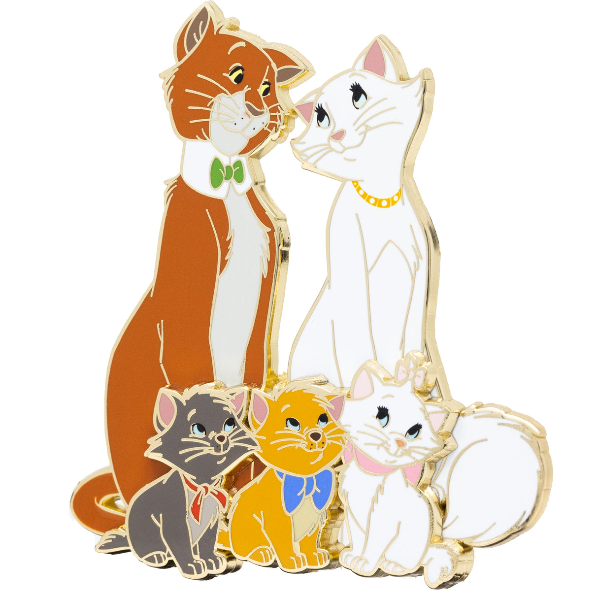 Disney Cluster Series - The Aristocats 3" Collectible Pin on Pin Special Edition 300