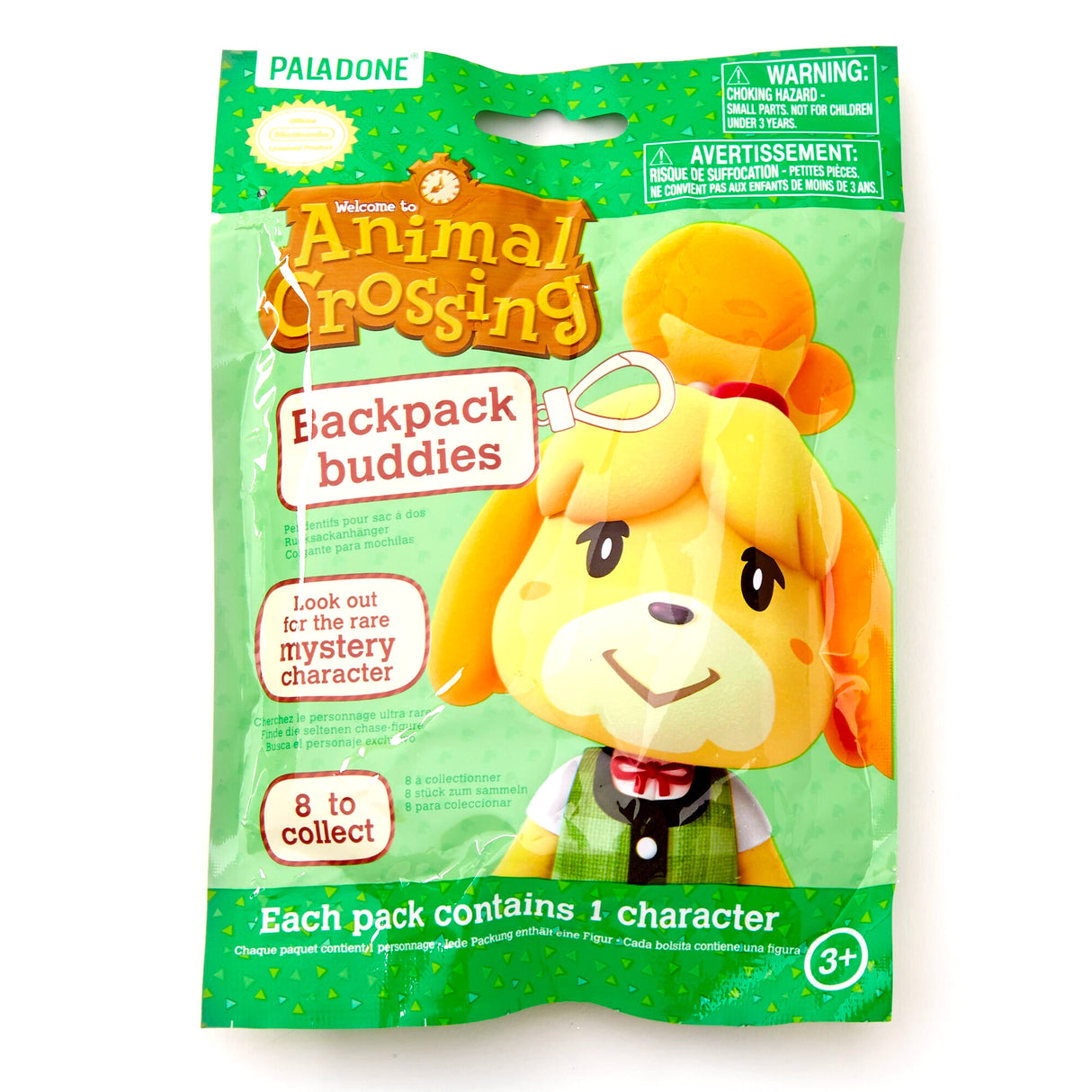 Animal Crossing Backpack Buddies Mystery Character Blind Bag