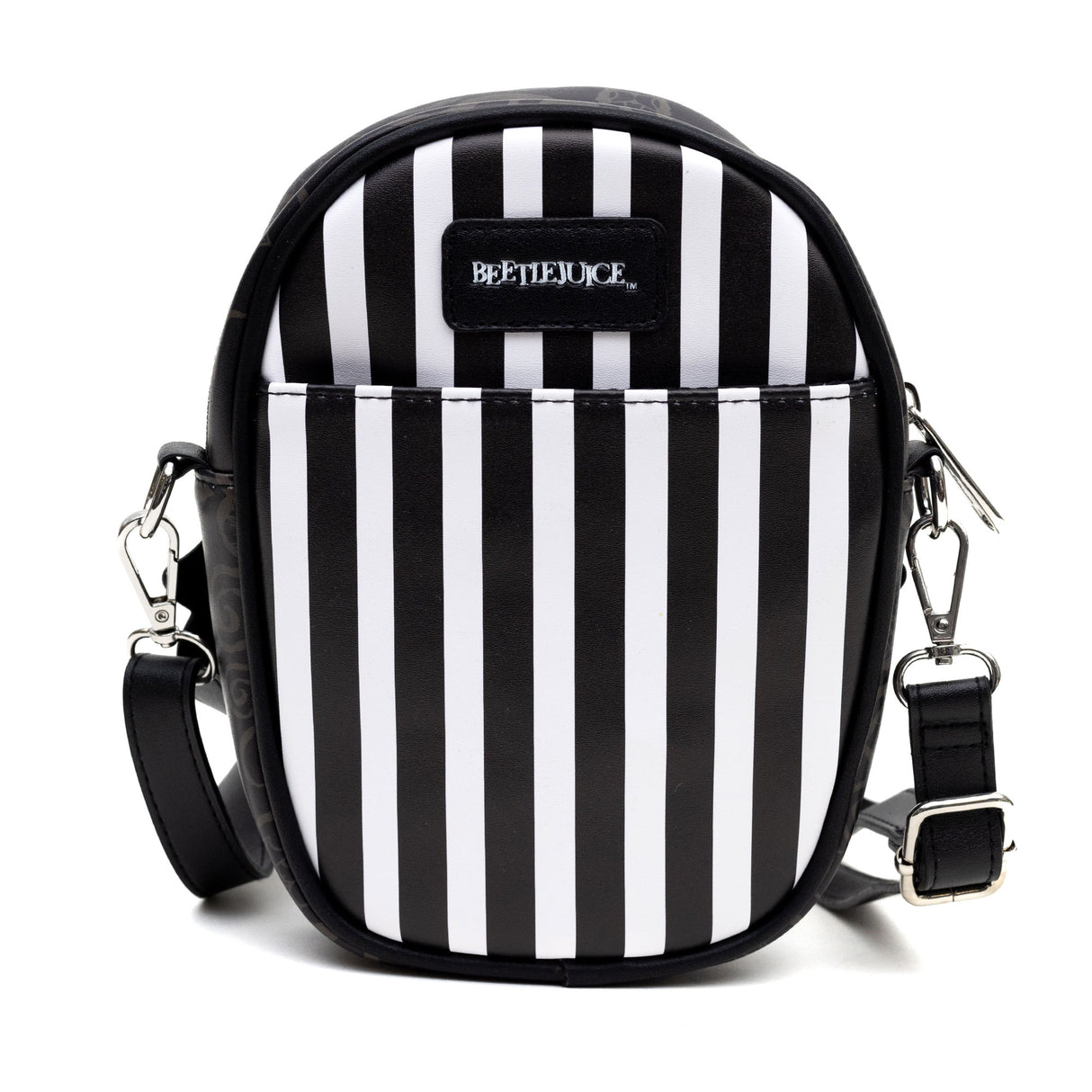 Beetlejuice Chibi Face Crossbody Bag