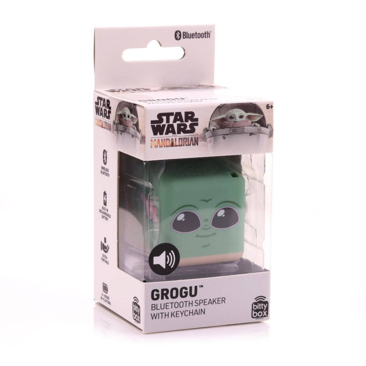 Bluetooth Speaker Bitty Box Star Wars The Mandalorian Grogu Keychain Speaker