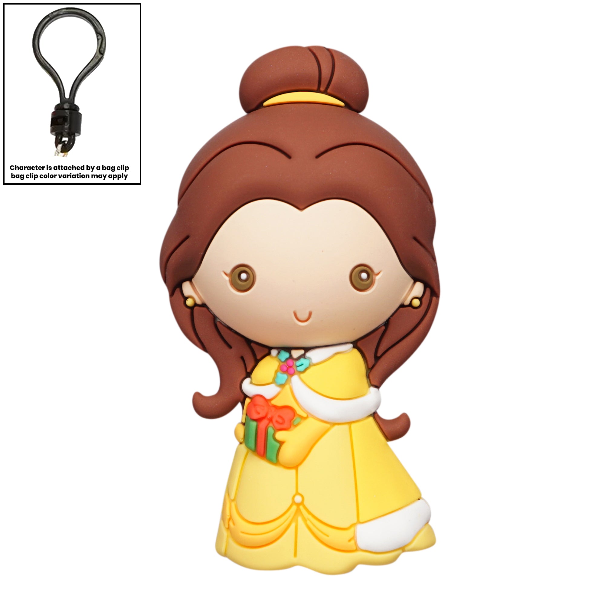 Disney Beauty and the Beast Holiday Belle Bag Clip/Ornament