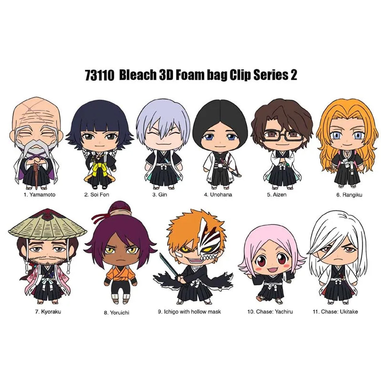 Bleach Series 2 3D Bag Clip - Mystery Bag