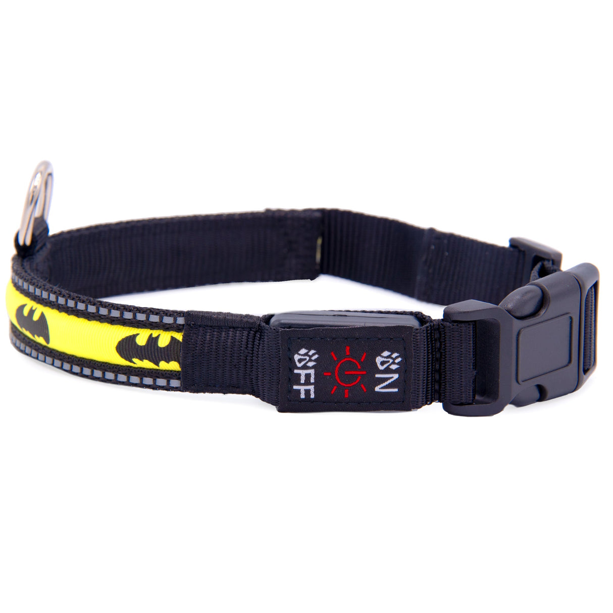 DC Comics Collar, Light Up, Batman Bat Logo