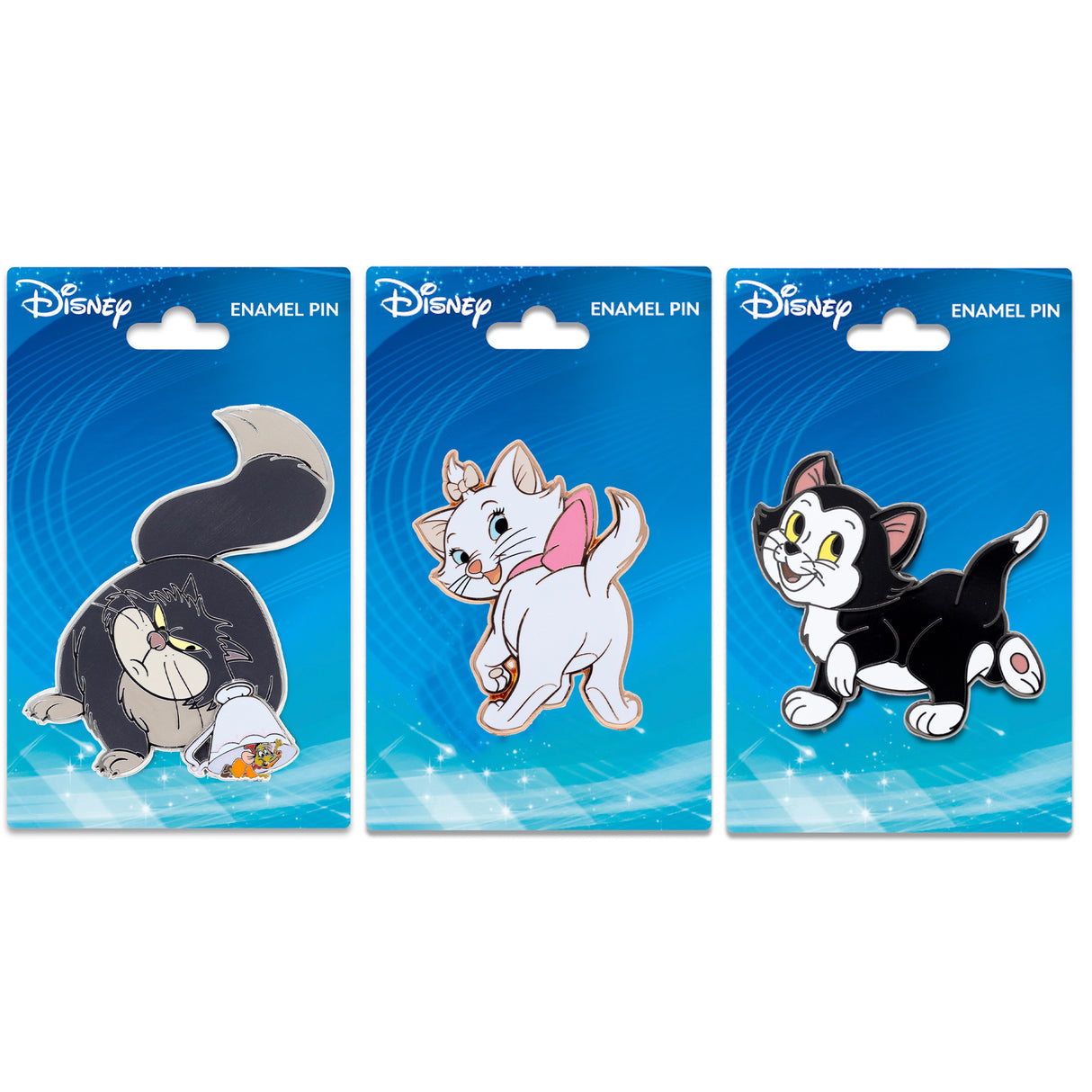 Disney Cat Attack Pack Collectible Pin Combo - NEW RELEASE