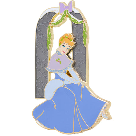 Disney Winter Princesses - Cinderella 3" Collectible Pin on Pin Special Edition 300 - PREORDER